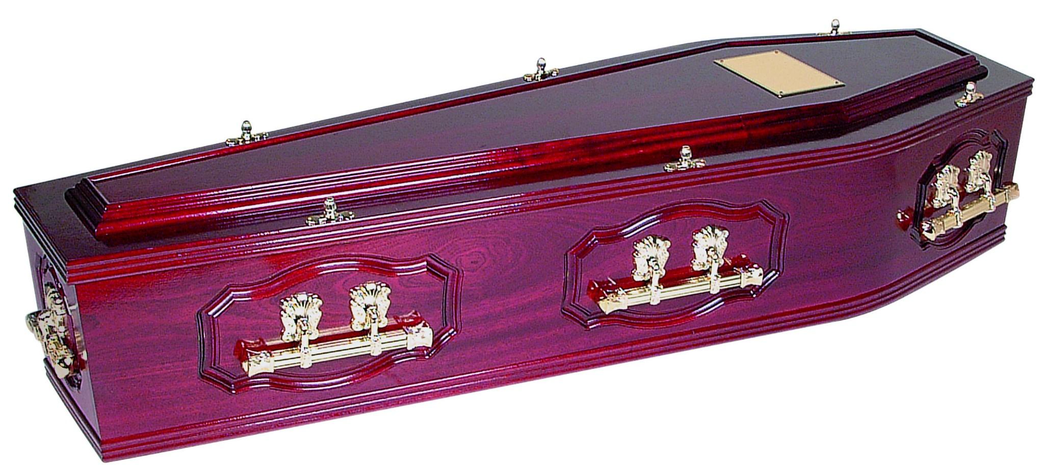 Buy Cavendish Mahogany Coffin 004 Mears Repatriation Service